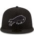 ფოტო #4 პროდუქტის Men's Black Buffalo Bills B-Dub 59FIFTY Fitted Hat