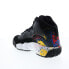 Фото #6 товара Fila MB Diy 1BM01293-992 Mens Black Leather Lace Up Athletic Basketball Shoes 16
