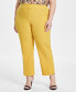 Plus Size Straight-Leg Pants