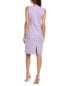 St. John Tweed Sheath Dress Women's