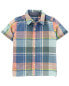 Baby Plaid Button-Front Shirt 12M