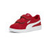 Фото #2 товара Puma Smash 3.0 Sd V Slip On Toddler Boys Red Sneakers Casual Shoes 39203603
