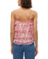 ფოტო #3 პროდუქტის Women's Smilla Printed Ruffle Tiered Sleeveless Top