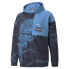Фото #5 товара Puma Rbr Aop Pullover Hoodie Mens Blue Casual Athletic Outerwear 763194-07