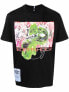 Фото #2 товара mcq Mcqueen 298325 Mens edenshock omoss t shirt Black T-shirt size L