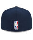 ფოტო #2 პროდუქტის Men's Navy Philadelphia 76ers 2023/24 City Edition 59FIFTY Fitted Hat