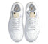 Фото #5 товара Кроссовки Nike Air Jordan 1 Low White Metallic Gold (Белый)