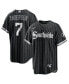 Фото #1 товара Men's Tim Anderson Black Chicago White Sox City Connect Replica Player Jersey