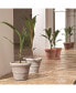 RolledRim Brunello Planter 27" Weathered Terracotta