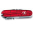 Victorinox Swiss Champ - Slip joint knife - Multi-tool knife - Clip point - Stainless steel - ABS synthetics - Red,Stainless steel