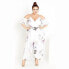 Фото #1 товара CITY CHIC | Women's Plus Size Sweet Bella Maxi Dress - ivory - 24W