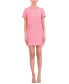 ფოტო #1 პროდუქტის Women's Braided Trim Boucle Shift Dress