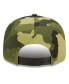 Фото #4 товара Men's Camo Chicago Cubs 2022 Armed Forces Day 9FIFTY Snapback Adjustable Hat