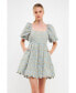 ფოტო #4 პროდუქტის Women's Scalloped Detail Dress