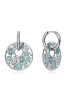 Tender round earrings with flowers Kiss 75273E01000