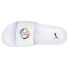 Фото #4 товара Puma Pride Leadcat 2.0 Slide Mens White Casual Sandals 38807701