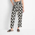 Фото #1 товара Women's Geo Print High-Waisted Tie-Front Trousers - Future Collective with