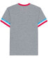 ფოტო #2 პროდუქტის Men's Super Mario Short Sleeve Ringer T-shirt