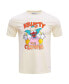 Men's Natural The Simpsons Krusty The Clown T-Shirt