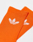 adidas Originals 6 pack crew socks in brights with trefoil