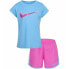 Фото #1 товара Спортивный костюм для девочек Nike 36L807 AFN Синий