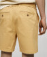 Men's Drawstring Detail Cotton Shorts