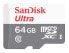 SanDisk SDSQUNR-064G-GN3MN - 64 GB - MicroSDXC - Class 10 - Class 1 (U1) - Grey - White