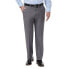 Фото #1 товара Haggar Men's Premium Comfort 4-Way Stretch Classic Fit Flat Front Dress Pants -