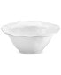 Фото #1 товара Ruffle White Melamine Cereal Bowl, Set of 4
