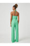 Комбинезон Koton Halter Jumpsuit Bouffant Hem