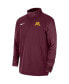 Фото #2 товара Men's Maroon Minnesota Golden Gophers 2023 Coach Hoodie Half-Zip Jacket