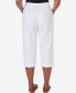 ფოტო #2 პროდუქტის Women's Hyannisport Pull-On Capri Pants