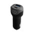 MUVIT Car Charger USB Qualcomm QC 3.0 And Type C PD Smart IC 18W