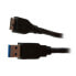 Фото #2 товара Synergy 21 S215311 - 2 m - USB A - Micro-USB B - USB 3.2 Gen 1 (3.1 Gen 1) - Male/Male - Black