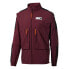 Puma Parquet Warm Up Full Zip Jacket Mens Burgundy Casual Athletic Outerwear 599
