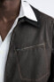 Фото #13 товара Куртка с эффектом воска ZARA - Мужская верхняя одежда - Куртка.