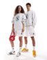 Фото #1 товара adidas Originals logo unisex shorts in white