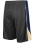ფოტო #2 პროდუქტის Men's Charcoal, Navy Midshipmen Team Turnover Shorts