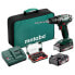 Фото #1 товара Metabo Akku-Bohrschrauber BS 18 2x 2,0 Ah+Lader + Bit-Satz in Tasche