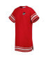 ფოტო #3 პროდუქტის Women's Red Georgia Bulldogs Cascade T-shirt Dress