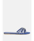 Фото #1 товара Women's Mezzie Diamante Embellished Flat Sandals