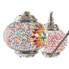 Фото #3 товара Настольная лампа DKD Home Decor Разноцветный Металл Стеклянный 50 W 220 V 35 x 18 x 63 cm (2 штук)