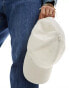 Фото #4 товара Accessorize cotton baseball cap in cream