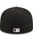 Men's Black Cincinnati Reds Side Patch 59FIFTY Fitted Hat 7 3/8 - фото #5