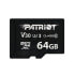 Фото #1 товара Карта памяти микро SD Patriot Memory PSF64GVX31MCX 64 Гб