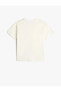 Erkek Çocuk T-shirt 4skb10241tk Beyaz