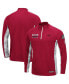 Фото #1 товара Men's Cardinal Arkansas Razorbacks OHT Military-inspired Appreciation Snow Cruise Raglan 1/4-zip Jacket