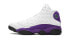 Фото #3 товара Кроссовки высокие Nike Air Jordan 13 Retro Lakers (Белый, Фиолетовый)