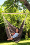 Amazonas AZ-2030320 - Hanging hammock chair - Without stand - Indoor/outdoor - Brown - Cotton - Polyester - 200 kg