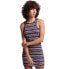 Фото #2 товара SUPERDRY Vintage Stripe Sleeveless Short Dress